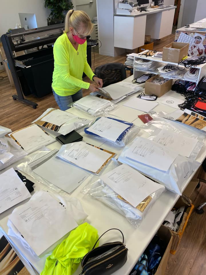 Susan packaging first orders